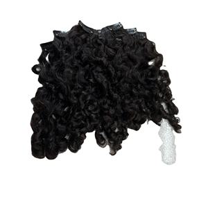 Extensiones de cabello humano Super Double Draw Tape Tip Clip Ins Virgen Cabello natural Precio al por mayor Suelta Onda profunda Solo donante - Product Image 1