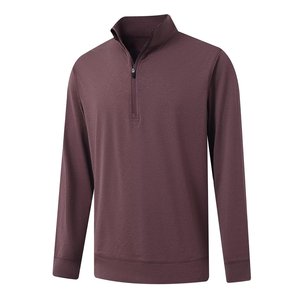 Nouveautés OEM – Sweat-shirt à col zippé 1/4 pour homme – Pull molletonné à capuche - Product Image 1