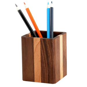 Porte-crayons écologique indien pour la maison, le bureau, accessoires de bureau, artisanat naturel - Product Image 4