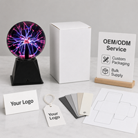Lampe Plasma USB en Verre – Décoration de Bureau, Maison, Chambre – Éclairage d'Ambiance – Vente en Gros B2B