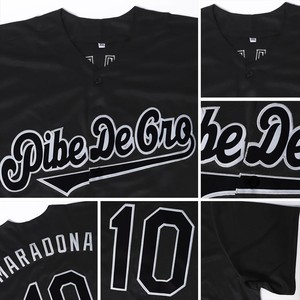 Uniformes de Béisbol Personalizados para Equipos, Uniformes Nacionales Ligeros, Transpirables y que Absorben la Humedad, Servicio OEM ODM - Product Image 4