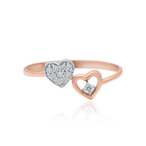 Elegante Anillo de Oro Rosa de 14 Quilates para Mujer, Joyería al por Mayor, Anillo para Dama a Precio Accesible, Suministro Directo de Fábrica, Cadena de Distribución Confiable - Product Image 1