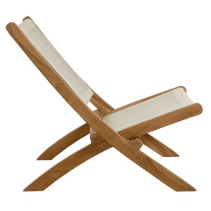 Minimalist Chaise Lounge Chair Teak Wood <b>Folding</b> Chairs For Lounge Chairs Fir Living Room Set & Home Furniture - Product Image 5