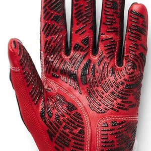 Guantes de Fútbol Americano Duraderos de Alta Calidad, Guantes de Receptor de Cuero Premium para Invierno, Diseño Flexible para los Dedos, Palma de Alto Agarre, para Exteriores - Product Image 5