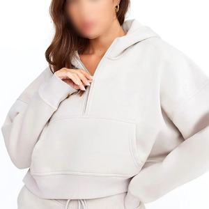 Conjunto Deportivo de Dos Piezas para Mujer, Estilo Urbano a la Moda, Fabricación en Masa, Logotipo Bordado Personalizado, Ropa Urbana con Lavado Ácido - Product Image 1