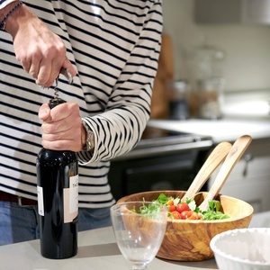 Couteau en bois classique artisanal, écologique, avec long manche, pour le camping, capacité et épaisseur personnalisables - Product Image 3