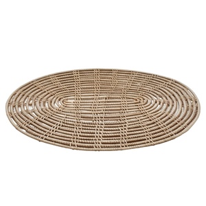 2026 Eco Friendly High Quality Rattan <b>Rug</b> Natural Rattan <b>Rugs</b> Bangladeshi Handmade Handwoven <b>Rugs</b> - Product Image 2