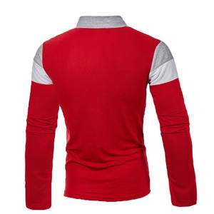 Camiseta de Manga Larga para Hombre, Cuello Redondo, Informal, 100% Algodón, Transpirable, Corte Regular, Logotipo Frontal, Jersey con Estampado Digital, 260g - Product Image 2