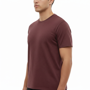 T-shirt en coton oversize de haute qualité, imprimé à l'écran, personnalisable avec logo, t-shirt uni, vêtements de créateur pour hommes - Product Image 3