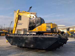 Excavadora Anfibia Usada Caterpillar 320C de 20 Toneladas con Pontón Lateral, Modelos PC80, PC90, PC120-6, PC130, Precio Económico, en Venta - Product Image 6