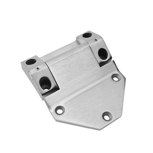Charnière robuste en acier inoxydable 304 pour équipement industriel, charnière élargie et épaissie de forme irrégulière - Product Image 1