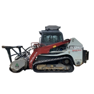 Mini-chargeuse sur chenilles d'occasion TL12R2 avec moteur diesel Kubota certifié EPA, pompe de boîte de vitesses et roulement, 100 % prête à l'emploi - Product Image 1