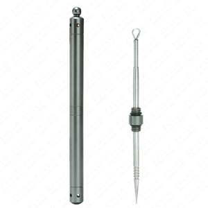 Kit d'extraction de points noirs et d'acné en acier inoxydable étanche, outils portables de nettoyage des pores avec logo personnalisé et aspiration - Product Image 1