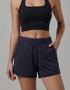 Shorts Deportivos de Punto para Mujer, Mezcla de Algodón Suave y Elástico, para Correr, Yoga, Ejercicio, Gimnasio, Proveedor de Ropa al por Mayor OEM ODM - Product Image 2