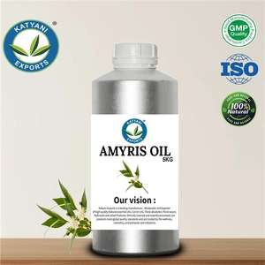 Katyani Exports, Proveedor Mayorista de Aceite Esencial de Amyris Destilado al Vapor, Aceite de Madera - 100% Puro y Natural - Para Mezclas de Aromaterapia - Product Image 5