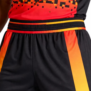 สินค้ามาใหม่ ชุดบาสเก็ตบอลสำหรับผู้ใหญ่ ผ้าโพลีเอสเตอร์ 100% แห้งเร็ว รับสกรีนชื่อทีม แนะนำเป็นอย่างยิ่ง - Product Image 6