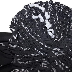 Falda Hawaiana Aloha para Mujer, Estampado Tropical, Cintura Natural, Ropa de Playa Otoñal, Falda Hula Bordada 100% Algodón Transpirable - Product Image 3