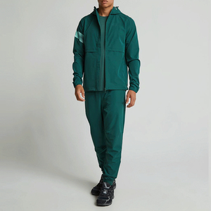 Ensemble de survêtement pour homme de haute qualité, personnalisé, en gros, veste coupe-vent et pantalon, vêtements de sport pour hommes - Product Image 2