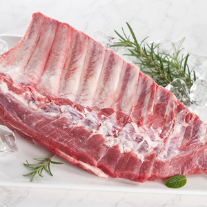 Costillas de Cerdo Congeladas IQF de Alta Calidad, 80/20, Corte de Costillas de Carcasa, Grado A, Envasadas al Vacío, 25 kg - Product Image 3