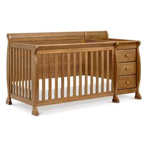 Modern Solid Wood Baby Crib With Storage Drawers Wooden Nursery Baby <b>Bed</b> <b>Convertible</b> Crib Furniture - Product Image 2
