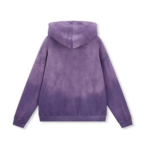 MOVATEXTILE Basics Sweat à capuche personnalisé pour homme en molleton 100% coton, effet délavé, prix de gros - Product Image 1