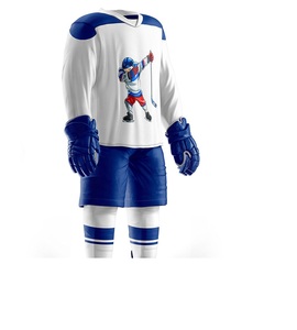 Camisetas de Hockey sobre Hielo Premium, Proveedor de Ropa Deportiva Personalizada OEM, Uniformes de Hockey Transpirables de Secado Rápido para Clubes, Escuelas y Academias - Product Image 4
