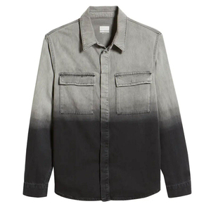 Camiseta de Algodón para Hombre, Manga Larga, Corte Regular, Color Sólido, Tejido de Punto 100% Algodón, Secado Rápido, Ecológica - Product Image 5