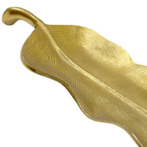 Bandeja y Plato de Servir de Aluminio Fundido para el Hogar, Vajilla con Forma de Hoja, Tamaño Grande, para Postres, Personalizable, Superventas - Product Image 3