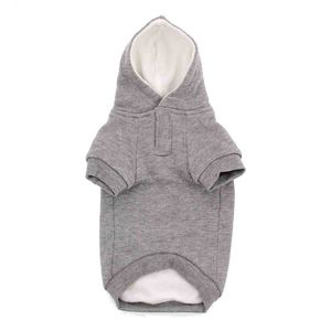 High Quality 100% Cotton Plain Dog Hoodie Wholesale Fleece Customizable Pattern Windproof Breathable Large Dog Clothing - Product Image 4