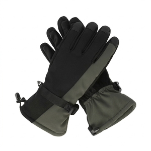 Gants de ski à doigts entiers Softshell thermiques isolés unisexes pour le ski alpin et les activités hivernales en extérieur - Product Image 2