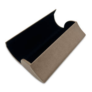 Étui rigide simple en cuir PU pour lunettes et boîte à lunettes - Product Image 5