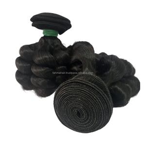 EXTENSIONS DE CHEVEUX BOUNCHY CURL PREMIUM 100% Cheveux Remy Humains Paquets Double Dessinés Pleine Longueur Matière Première Douce de Haut en Bas - Product Image 3