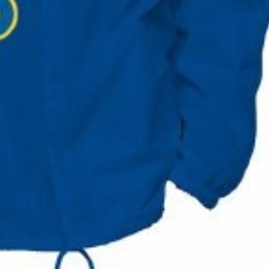 Royal Blue Women's Long Sleeve Button Down <b>Dress</b> Shirt with Gold Embroidered Greek Letters Sorority Formal Apparel - Product Image 4