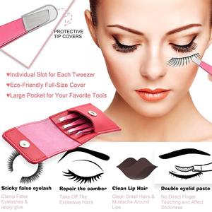 Pinzas de Acero Inoxidable Coloridas MAHFOOZ INSTRUMENTS para Remover Cejas, Herramientas Cosméticas, Pinzas para Cejas - Product Image 6