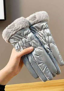 Winter Thickened Warm <b>Gloves</b> Are Used Skiing Outdoor Warmth Riding for Cold Proof Winter Warm <b>Gloves</b> - Product Image 6