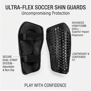 Protège-tibias de football en EVA pour adultes, haute qualité, très vendus, avec protection professionnelle pour des performances fiables sur le terrain - Product Image 6