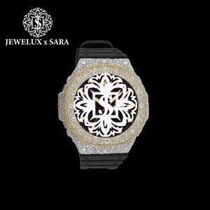 Montre-bracelet élégante en caoutchouc noir Mossinate de qualité supérieure pour un usage professionnel décontracté et des occasions spéciales, disponible en promotion - Product Image 1