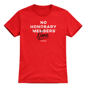 T-shirt Kappa Alpha Psi No Honorary Members, vêtements de fraternité grecque avec graphisme audacieux, confort premium et coupe élégante - Product Image 4