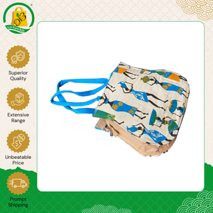 Vente en gros de sacs fourre-tout en jute personnalisés de haute qualité, imprimés, écologiques, fabriqués en Inde, sacs en jute promotionnels - Product Image 2
