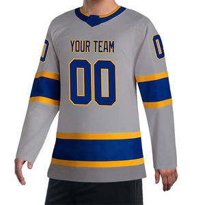 Camisetas de Hockey Personalizadas con Número de Equipo, Profesionales, Ligeras, de Poliéster Transpirable y de Secado Rápido para Unisex, Gran Venta - Product Image 5