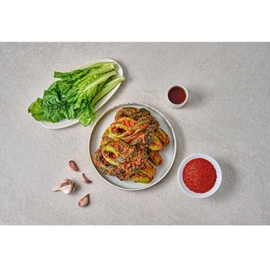 [Palgong Kimchi] Kimchi aux feuilles de moutarde Palgongsan, recette traditionnelle coréenne, Gat Kimchi, légumes fermentés épicés - Product Image 1