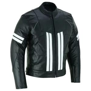 Chaqueta Bomber de Cuero Genuino de Vaca para Hombre, de la Mejor Calidad, para Primavera, Estilo Formal, con Logotipo Frontal, Impermeable - Product Image 1