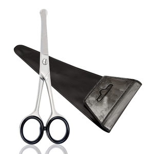 Tijeras de maquillaje de lujo que ofrecen una precisión excepcional para recortar cejas y cuidar el rostro con cuchillas finamente elaboradas - Product Image 2