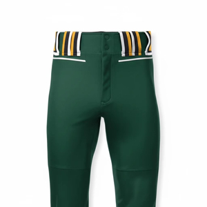 Pantalons de baseball respirants sur mesure pour hommes, taille plus, en coton et polyester, vêtements de sport - Vente en gros de pantalons de baseball et de softball - Product Image 6