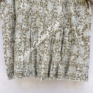 Mini robe Elizabeth imprimée à motif de fleurs pour femmes, manches 3/4 avec boutons, nouveauté, été - Product Image 5