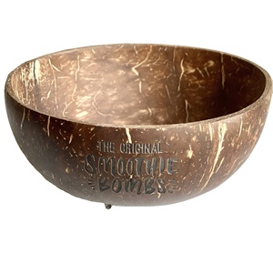 SAFIMEX, suministro de fábrica, vajilla, cuenco de cáscara de coco para portavelas, cuenco de batido reutilizable, logotipo personalizable de Vietnam - Product Image 1