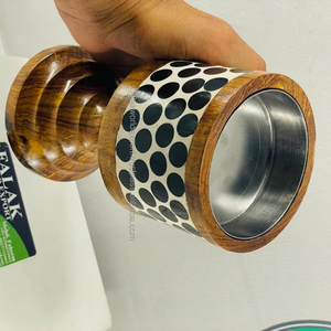 Quemador de Incienso de Sándalo con Incrustaciones de Madreperla de Diseño Único, Elegante, Antiolor, para Todas las Estaciones, Hecho a Mano - Product Image 1