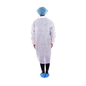 Tallas Personalizadas para Médicos, Venta al por Mayor de Fábrica, Ropa Protectora Médica Desechable No Tejida, Batas para Pacientes, 100% Algodón Premium - Product Image 3