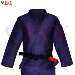 Traje de Judo de Competición de la Mejor Calidad, Transpirable, 100% Algodón, con Corte Automatizado y Tela Resistente, Color Morado - Product Image 6
