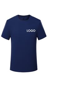 OEM logotipo personalizado impreso bordado Diseño hombres y mujeres Trabajo uniformes en blanco algodón camiseta manga corta Camisa promocional - Product Image 6